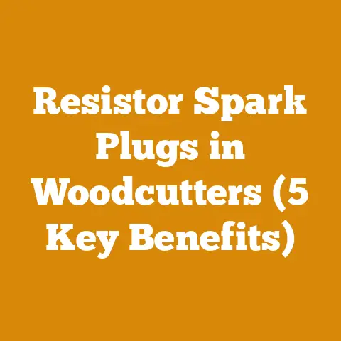 Resistor Spark Plugs in Woodcutters (5 Key Benefits)