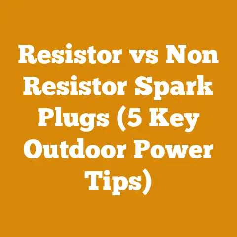Resistor vs Non Resistor Spark Plugs (5 Key Outdoor Power Tips)