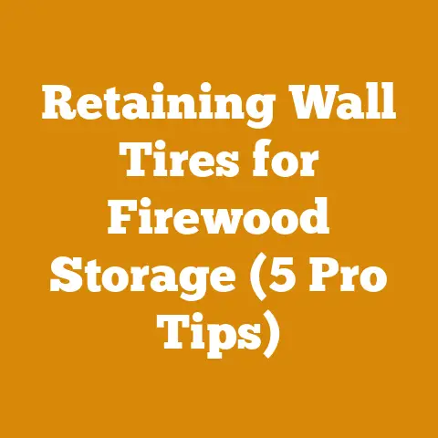 Retaining Wall Tires for Firewood Storage (5 Pro Tips)