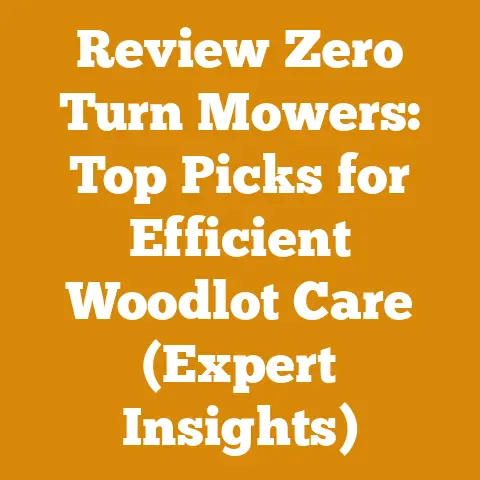 Review Zero Turn Mowers: Top Picks for Efficient Woodlot Care (Expert Insights)