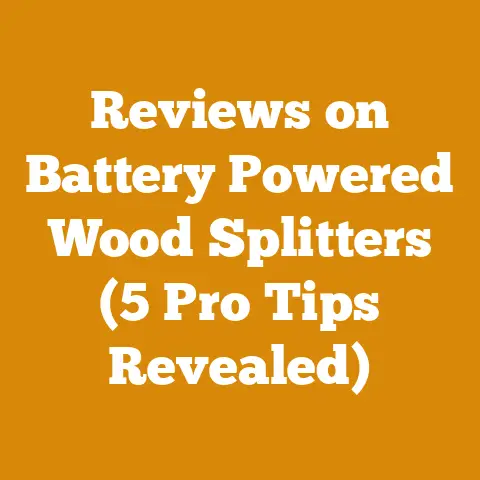 Reviews on Battery Powered Wood Splitters (5 Pro Tips Revealed)