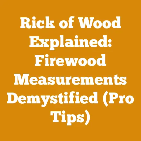 Rick of Wood Explained: Firewood Measurements Demystified (Pro Tips)