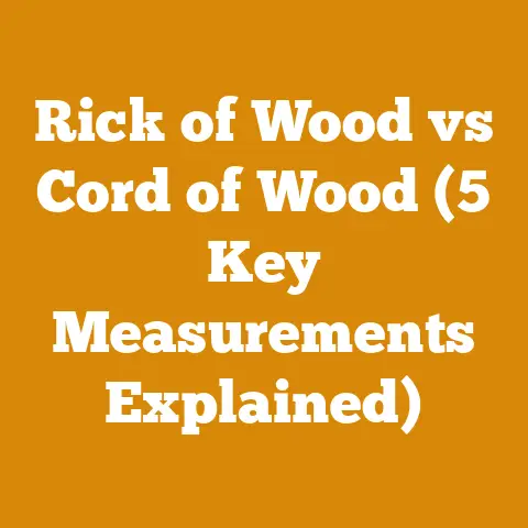 Rick of Wood vs Cord of Wood (5 Key Measurements Explained)