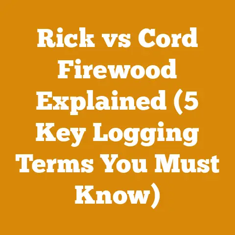 Rick vs Cord Firewood Explained (5 Key Logging Terms You Must Know)