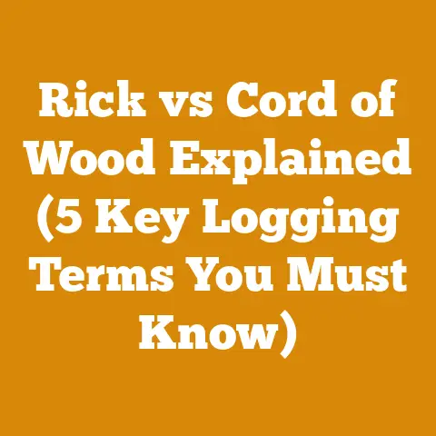 Rick vs Cord of Wood Explained (5 Key Logging Terms You Must Know)