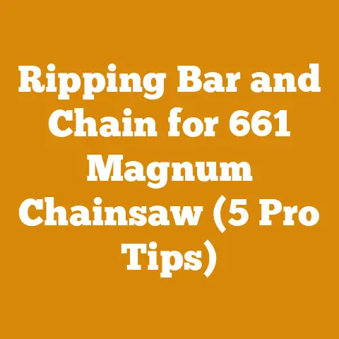 Ripping Bar and Chain for 661 Magnum Chainsaw (5 Pro Tips)