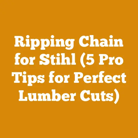 Ripping Chain for Stihl (5 Pro Tips for Perfect Lumber Cuts)