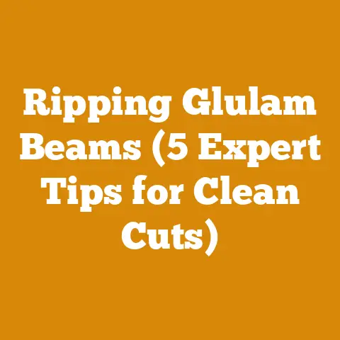 Ripping Glulam Beams (5 Expert Tips for Clean Cuts)