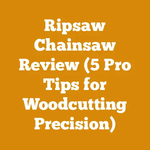 Ripsaw Chainsaw Review (5 Pro Tips for Woodcutting Precision)