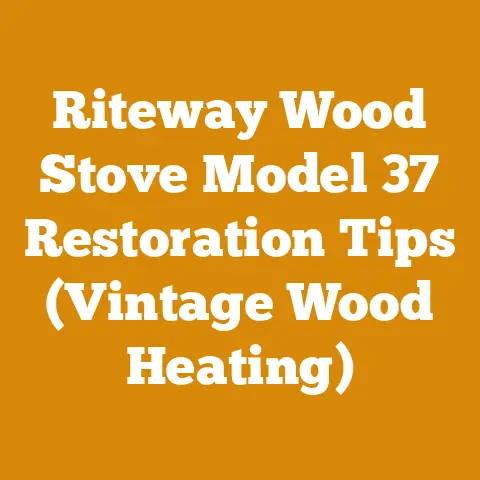 Riteway Wood Stove Model 37 Restoration Tips (Vintage Wood Heating)