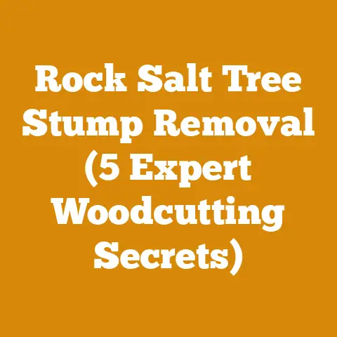 Rock Salt Tree Stump Removal (5 Expert Woodcutting Secrets)
