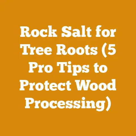 Rock Salt for Tree Roots (5 Pro Tips to Protect Wood Processing)
