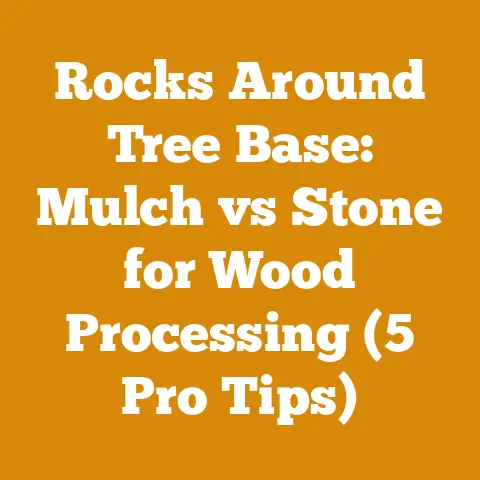 Rocks Around Tree Base: Mulch vs Stone for Wood Processing (5 Pro Tips)