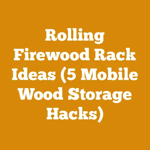 Rolling Firewood Rack Ideas (5 Mobile Wood Storage Hacks)