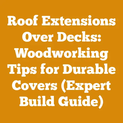 Roof Extensions Over Decks: Woodworking Tips for Durable Covers (Expert Build Guide)
