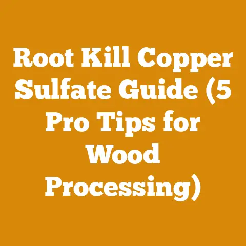 Root Kill Copper Sulfate Guide (5 Pro Tips for Wood Processing)