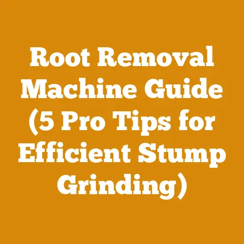 Root Removal Machine Guide (5 Pro Tips for Efficient Stump Grinding)
