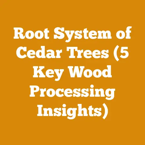 Root System of Cedar Trees (5 Key Wood Processing Insights)