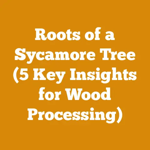 Roots of a Sycamore Tree (5 Key Insights for Wood Processing)
