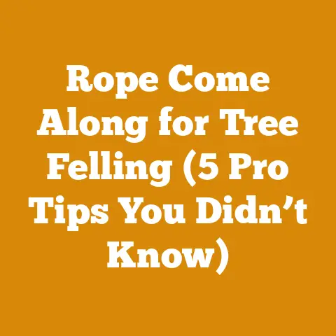 Rope Come Along for Tree Felling (5 Pro Tips You Didn’t Know)