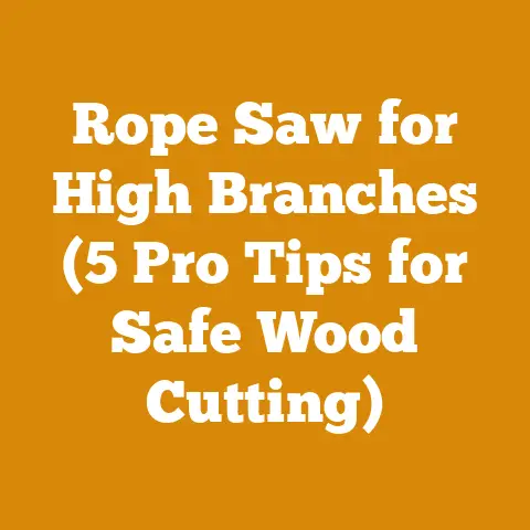 Rope Saw for High Branches (5 Pro Tips for Safe Wood Cutting)