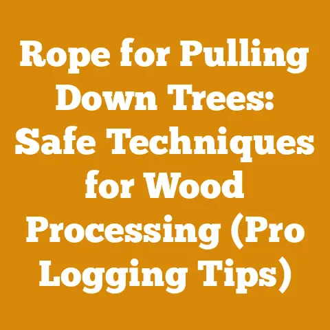 Rope for Pulling Down Trees: Safe Techniques for Wood Processing (Pro Logging Tips)