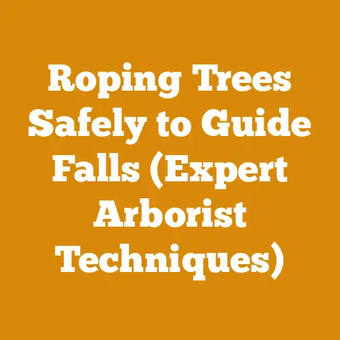 Roping Trees Safely to Guide Falls (Expert Arborist Techniques)