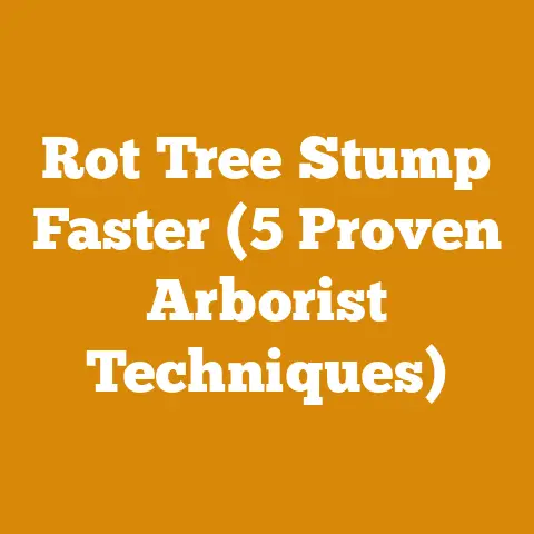 Rot Tree Stump Faster (5 Proven Arborist Techniques)