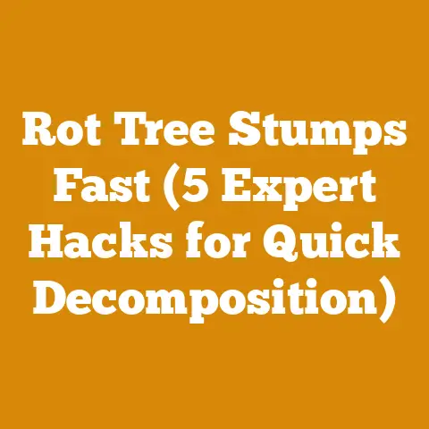 Rot Tree Stumps Fast (5 Expert Hacks for Quick Decomposition)