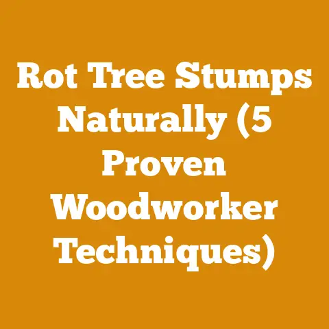 Rot Tree Stumps Naturally (5 Proven Woodworker Techniques)