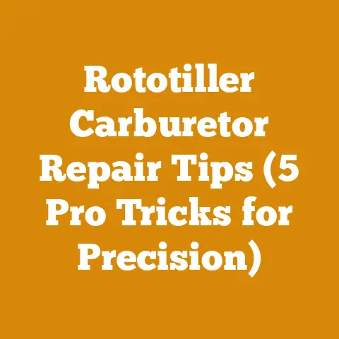 Rototiller Carburetor Repair Tips (5 Pro Tricks for Precision)