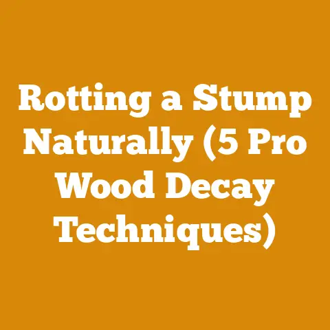 Rotting a Stump Naturally (5 Pro Wood Decay Techniques)