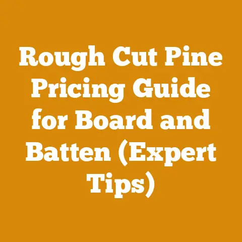 Rough Cut Pine Pricing Guide for Board and Batten (Expert Tips)