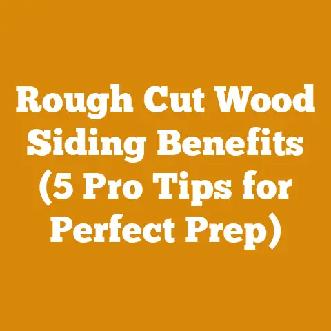 Rough Cut Wood Siding Benefits (5 Pro Tips for Perfect Prep)