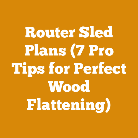 Router Sled Plans (7 Pro Tips for Perfect Wood Flattening)