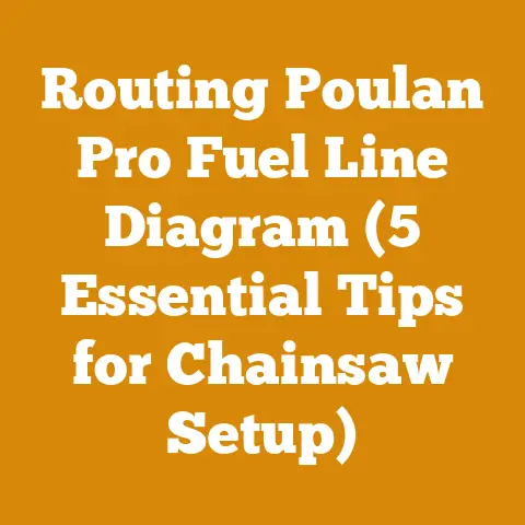 Routing Poulan Pro Fuel Line Diagram (5 Essential Tips for Chainsaw Setup)