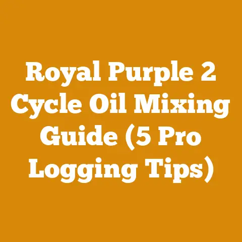 Royal Purple 2 Cycle Oil Mixing Guide (5 Pro Logging Tips)