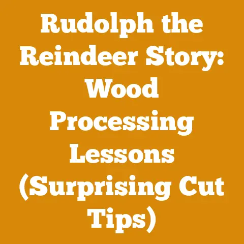 Rudolph the Reindeer Story: Wood Processing Lessons (Surprising Cut Tips)