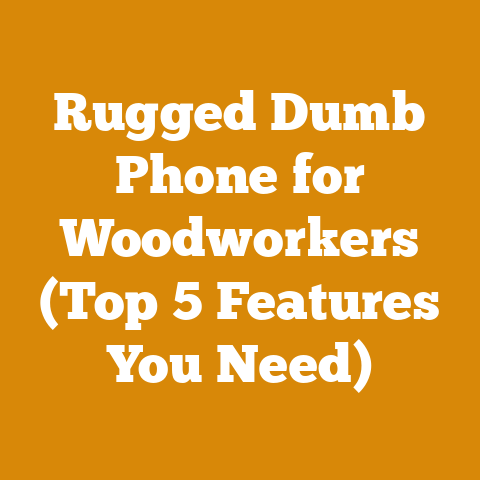 Rugged Dumb Phone for Woodworkers (Top 5 Features You Need)