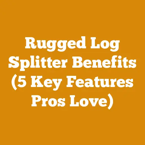 Rugged Log Splitter Benefits (5 Key Features Pros Love)