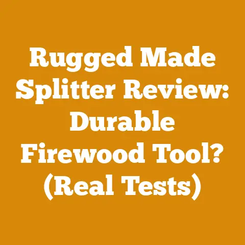 Rugged Made Splitter Review: Durable Firewood Tool? (Real Tests)