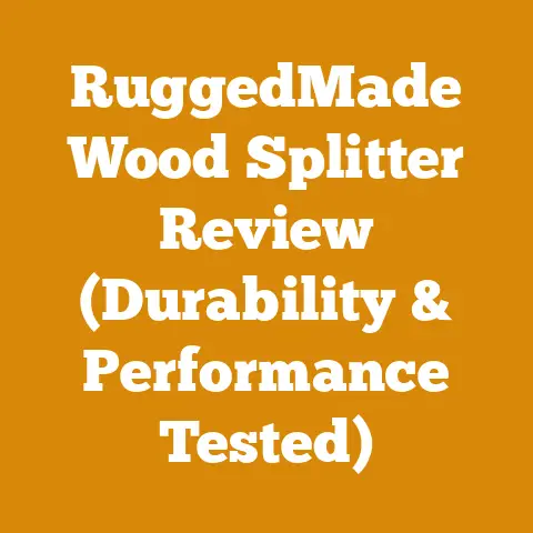 RuggedMade Wood Splitter Review (Durability & Performance Tested)