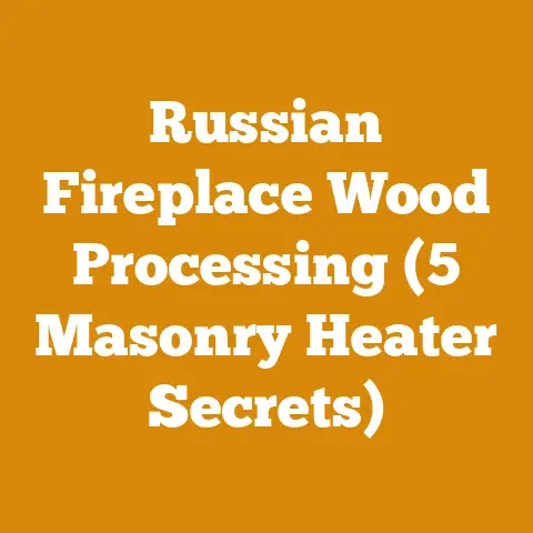 Russian Fireplace Wood Processing (5 Masonry Heater Secrets)