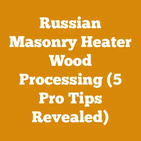 Russian Masonry Heater Wood Processing (5 Pro Tips Revealed)