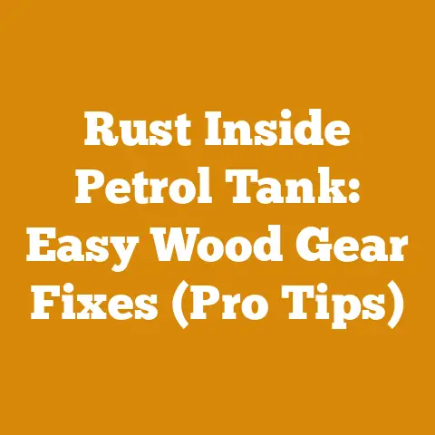 Rust Inside Petrol Tank: Easy Wood Gear Fixes (Pro Tips)