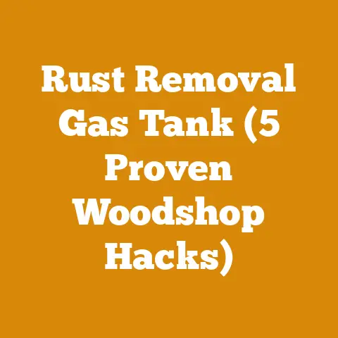 Rust Removal Gas Tank (5 Proven Woodshop Hacks)