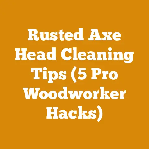 Rusted Axe Head Cleaning Tips (5 Pro Woodworker Hacks)
