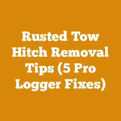 Rusted Tow Hitch Removal Tips (5 Pro Logger Fixes)