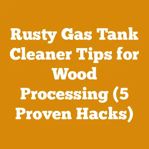 Rusty Gas Tank Cleaner Tips for Wood Processing (5 Proven Hacks)
