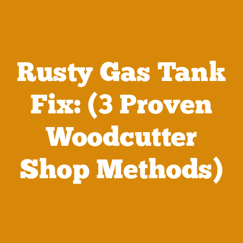 Rusty Gas Tank Fix: (3 Proven Woodcutter Shop Methods)